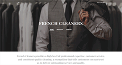 Desktop Screenshot of french-cleaners.com