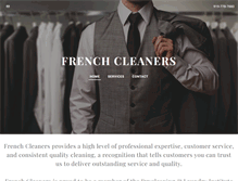 Tablet Screenshot of french-cleaners.com